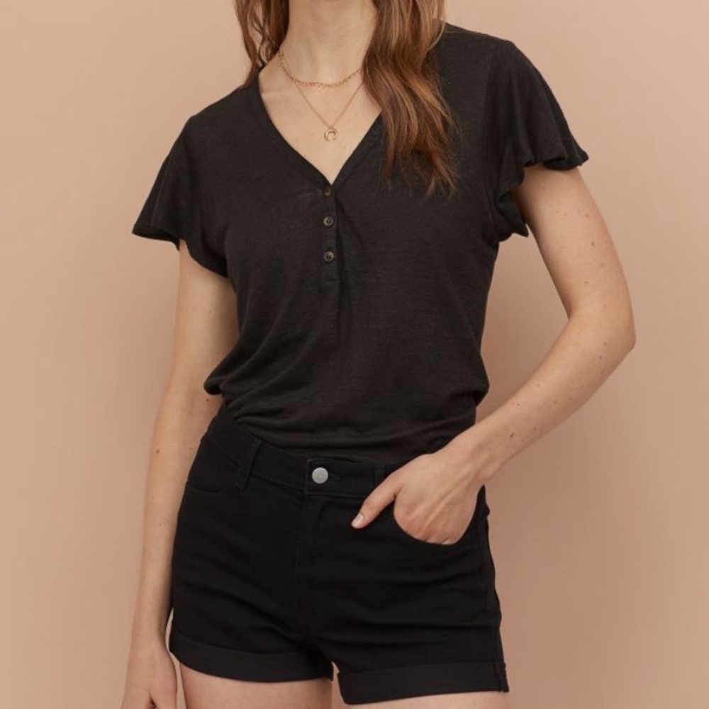 Black shorts
